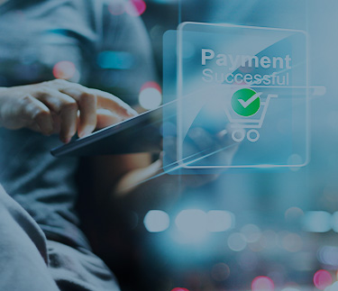 Ipad showing purchase made